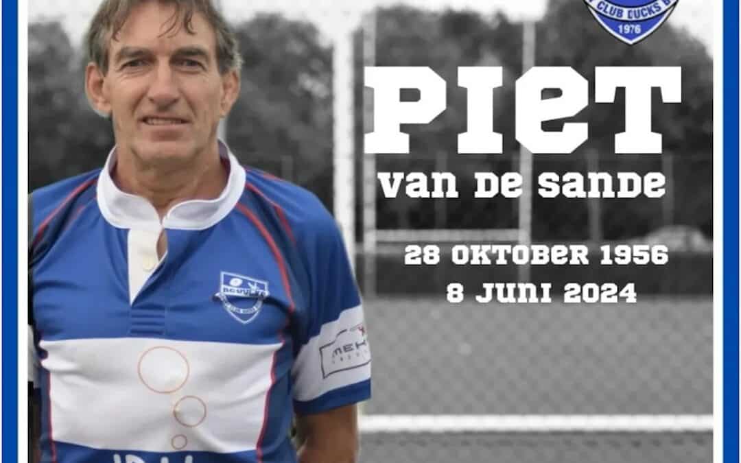 In Memoriam Piet van de Sande